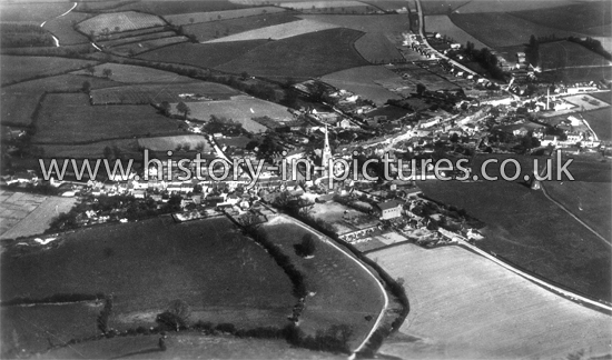 Bird's-eye View of Thaxted, Essex. c.1930's